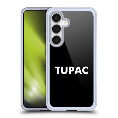 Tupac Shakur Logos Sans Serif Soft Gel Case for Samsung Galaxy S24 5G