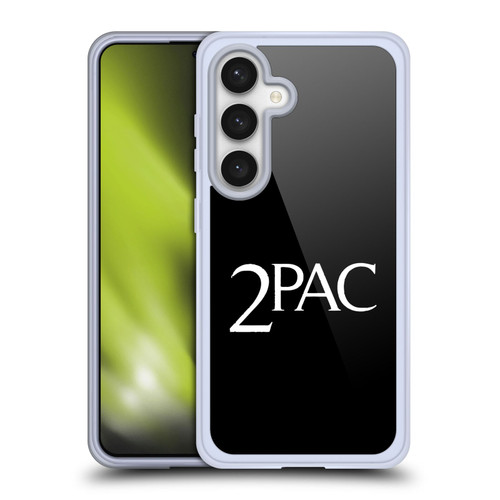 Tupac Shakur Logos Serif Soft Gel Case for Samsung Galaxy S24 5G