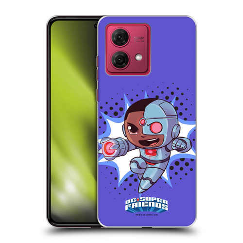 Super Friends DC Comics Toddlers 1 Cyborg Soft Gel Case for Motorola Moto G84 5G