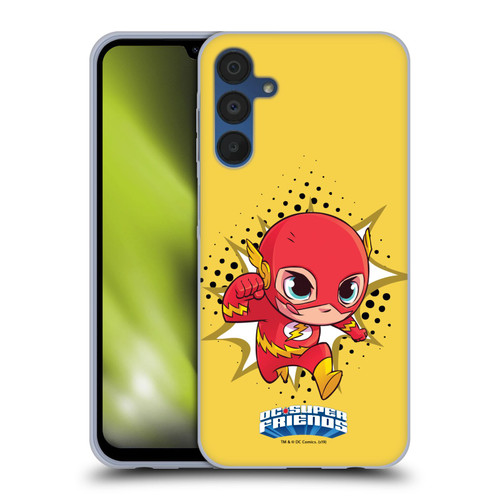 Super Friends DC Comics Toddlers 1 The Flash Soft Gel Case for Samsung Galaxy A15