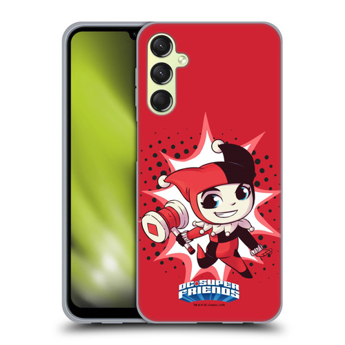 Super Friends DC Comics Toddlers 1 Harley Quinn Soft Gel Case for Samsung Galaxy A24 4G / M34 5G