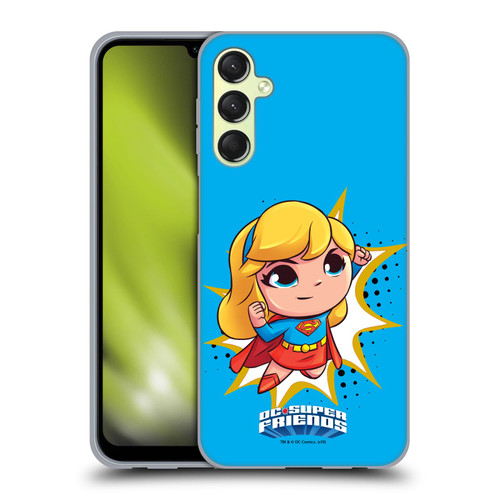 Super Friends DC Comics Toddlers 1 Supergirl Soft Gel Case for Samsung Galaxy A24 4G / Galaxy M34 5G