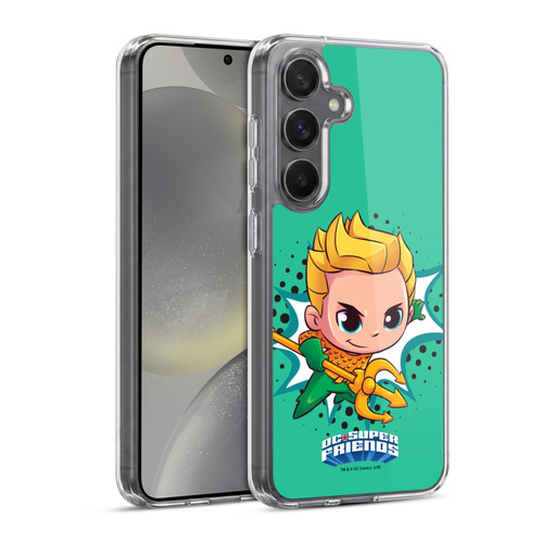 Super Friends DC Comics Toddlers 1 Aquaman Soft Gel Case for Samsung Galaxy S24 5G & MagSafe