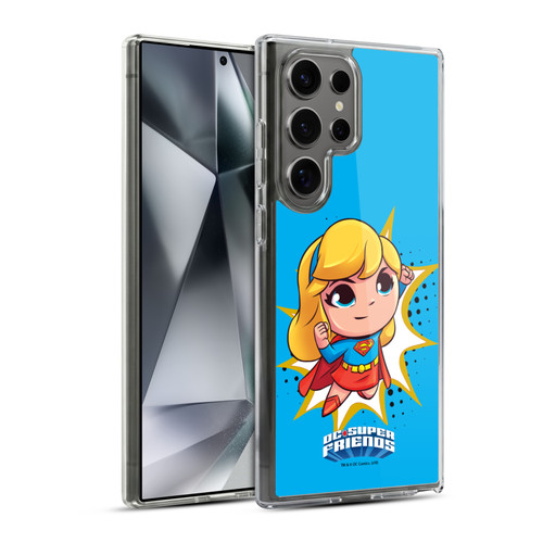 Super Friends DC Comics Toddlers 1 Supergirl Soft Gel Case for Samsung Galaxy S24 Ultra 5G & MagSafe
