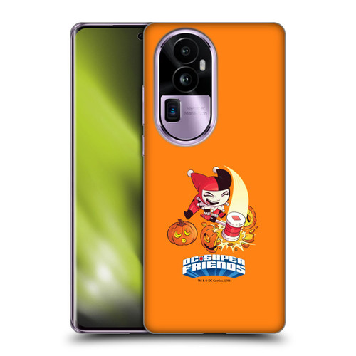Super Friends DC Comics Toddlers Holidays Harley Quinn Halloween Soft Gel Case for OPPO Reno10 Pro+