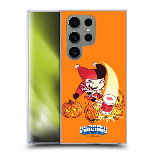 Super Friends DC Comics Toddlers Holidays Harley Quinn Halloween Soft Gel Case for Samsung Galaxy S24 Ultra 5G
