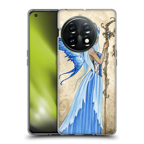 Amy Brown Elemental Fairies Blue Goddess Soft Gel Case for OnePlus 11 5G
