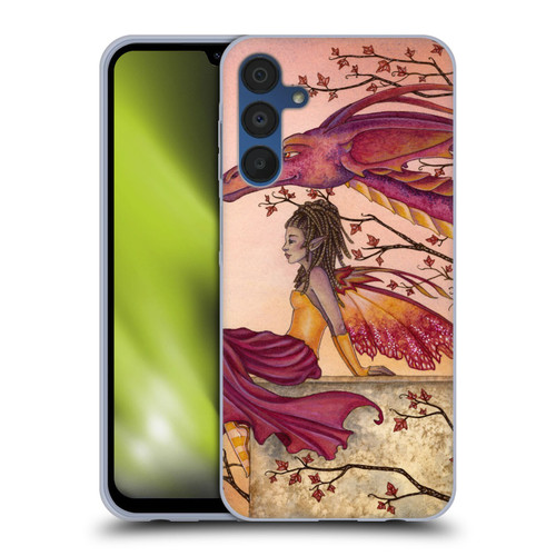 Amy Brown Elemental Fairies Greeting The Dawn Soft Gel Case for Samsung Galaxy A15