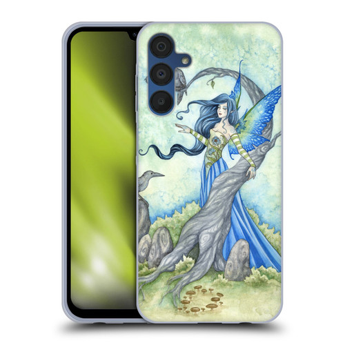Amy Brown Elemental Fairies Night Fairy Soft Gel Case for Samsung Galaxy A15