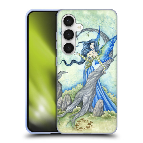 Amy Brown Elemental Fairies Night Fairy Soft Gel Case for Samsung Galaxy S24 5G