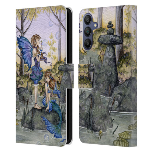 Amy Brown Folklore Cousins Leather Book Wallet Case Cover For Samsung Galaxy A15