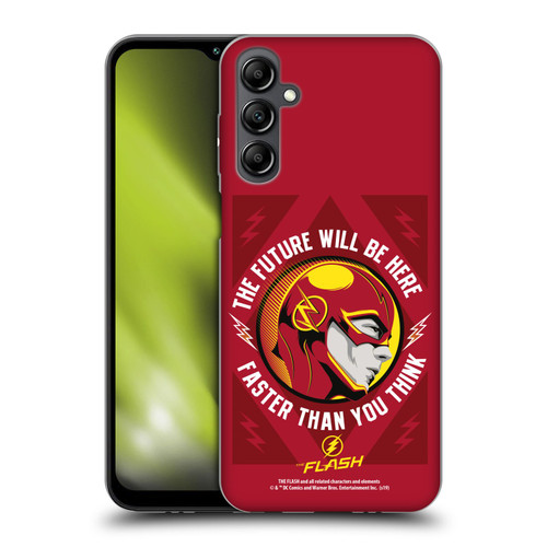 The Flash TV Series Graphics Barry Faster Soft Gel Case for Samsung Galaxy M14 5G