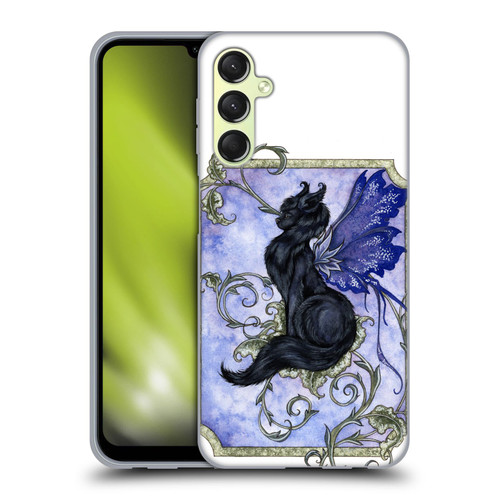 Amy Brown Folklore Fairy Cat Soft Gel Case for Samsung Galaxy A24 4G / Galaxy M34 5G