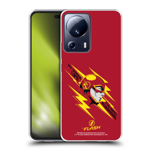 The Flash TV Series Graphics Barry Head Soft Gel Case for Xiaomi 13 Lite 5G
