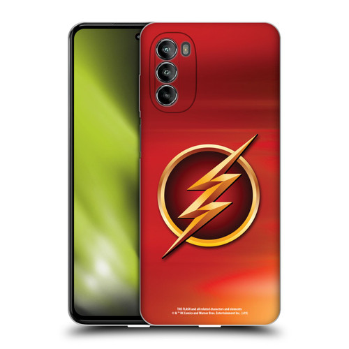 The Flash TV Series Logos Red Soft Gel Case for Motorola Moto G82 5G