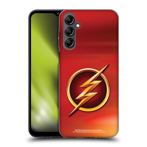 The Flash TV Series Logos Red Soft Gel Case for Samsung Galaxy M14 5G