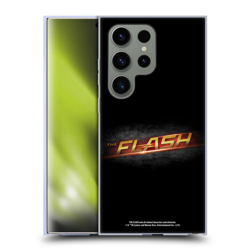The Flash TV Series Logos Black Soft Gel Case for Samsung Galaxy S24 Ultra 5G