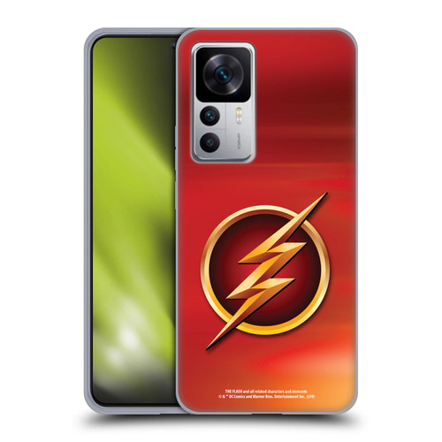 The Flash TV Series Logos Red Soft Gel Case for Xiaomi 12T 5G / 12T Pro 5G / Redmi K50 Ultra 5G