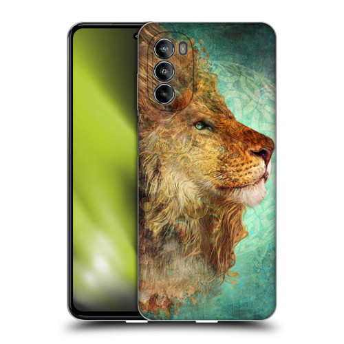 Jena DellaGrottaglia Animals Lion Soft Gel Case for Motorola Moto G82 5G