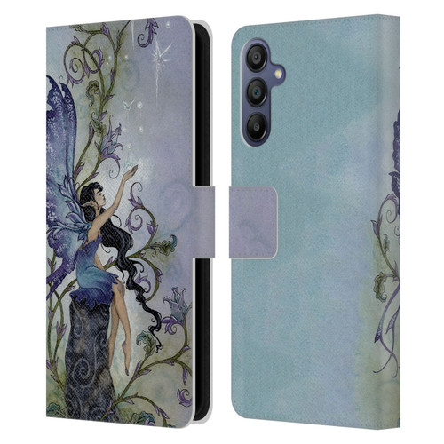 Amy Brown Pixies Creation Leather Book Wallet Case Cover For Samsung Galaxy A15