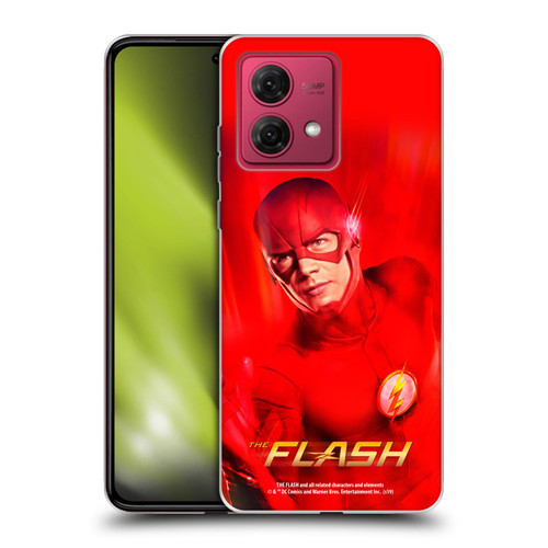 The Flash TV Series Poster Barry Red Soft Gel Case for Motorola Moto G84 5G
