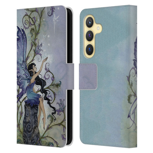 Amy Brown Pixies Creation Leather Book Wallet Case Cover For Samsung Galaxy S24 5G