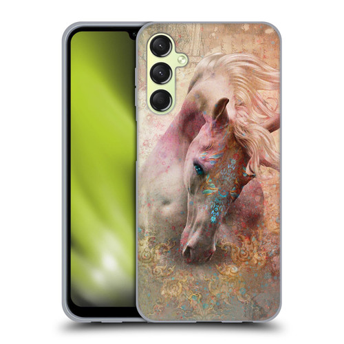 Jena DellaGrottaglia Animals Horse Soft Gel Case for Samsung Galaxy A24 4G / M34 5G