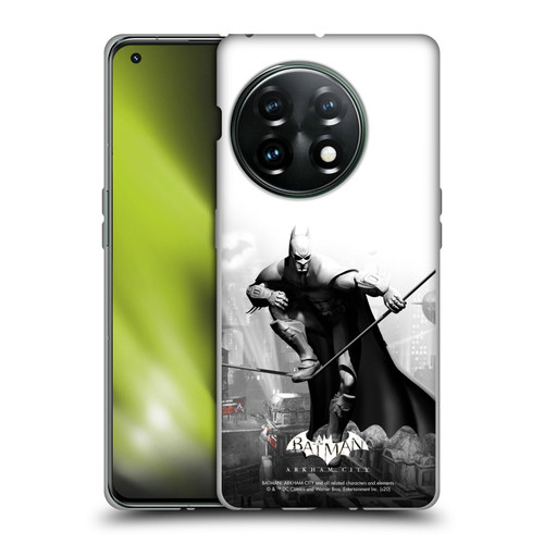 Batman Arkham City Key Art Comic Book Cover Soft Gel Case for OnePlus 11 5G