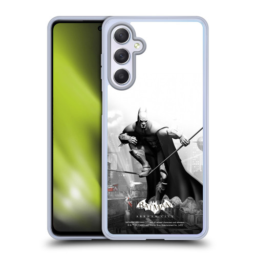 Batman Arkham City Key Art Comic Book Cover Soft Gel Case for Samsung Galaxy M54 5G