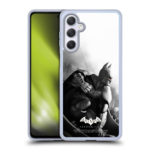 Batman Arkham City Key Art Poster Soft Gel Case for Samsung Galaxy M54 5G