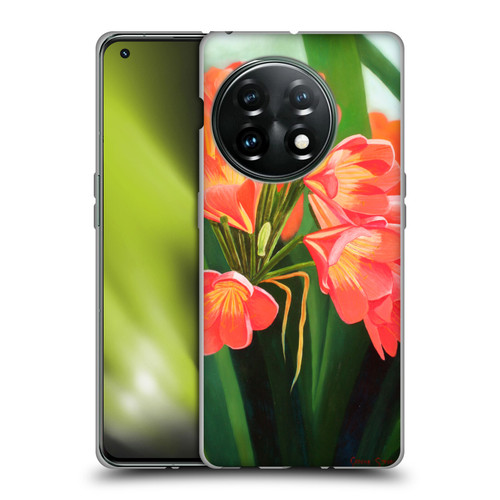 Graeme Stevenson Assorted Designs Flowers 2 Soft Gel Case for OnePlus 11 5G