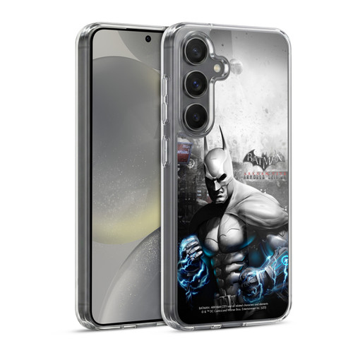 Batman Arkham City Key Art Armored Edition Soft Gel Case for Samsung Galaxy S24 5G & MagSafe