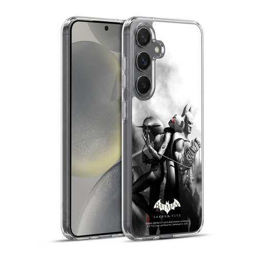 Batman Arkham City Key Art Catwoman Soft Gel Case for Samsung Galaxy S24+ 5G & MagSafe