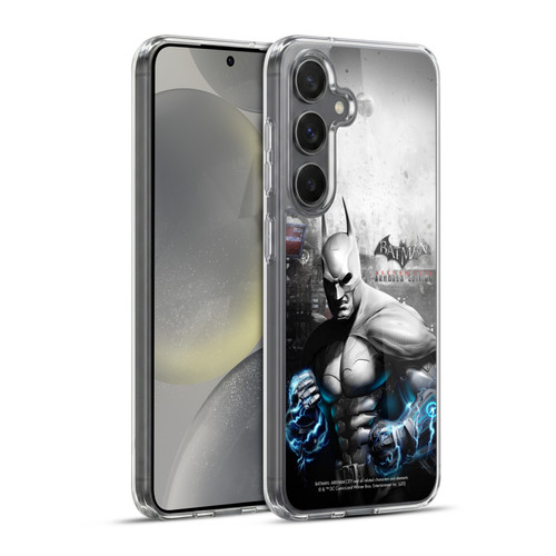 Batman Arkham City Key Art Armored Edition Soft Gel Case for Samsung Galaxy S24+ 5G & MagSafe