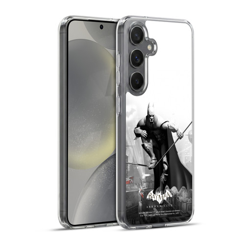 Batman Arkham City Key Art Comic Book Cover Soft Gel Case for Samsung Galaxy S24+ 5G & MagSafe