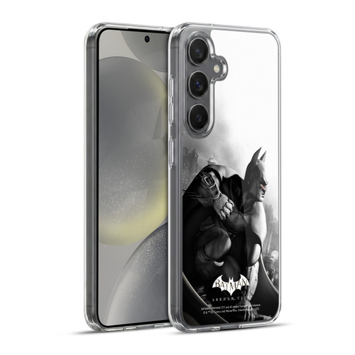 Batman Arkham City Key Art Poster Soft Gel Case for Samsung Galaxy S24+ 5G & MagSafe