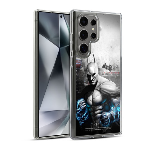 Batman Arkham City Key Art Armored Edition Soft Gel Case for Samsung Galaxy S24 Ultra 5G & MagSafe