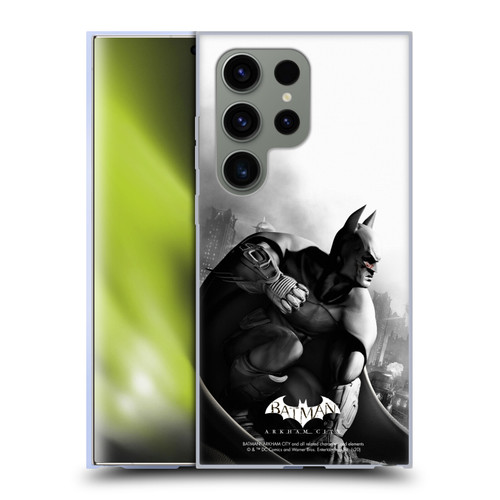 Batman Arkham City Key Art Poster Soft Gel Case for Samsung Galaxy S24 Ultra 5G