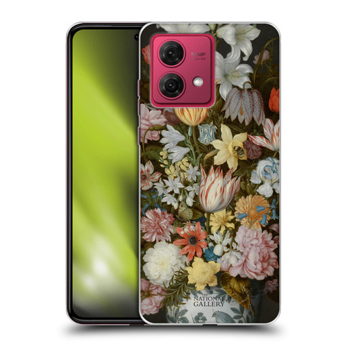 The National Gallery Art A Still Life Of Flowers In A Wan-Li Vase Soft Gel Case for Motorola Moto G84 5G