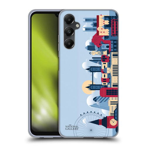 The National Gallery Art London Skyline Soft Gel Case for Samsung Galaxy A05s