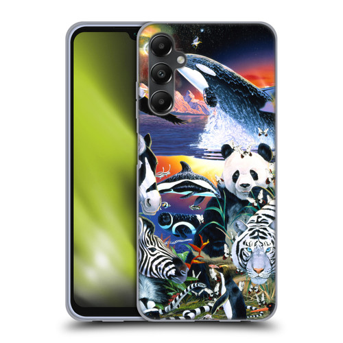 Graeme Stevenson Assorted Designs Animals Soft Gel Case for Samsung Galaxy A05s