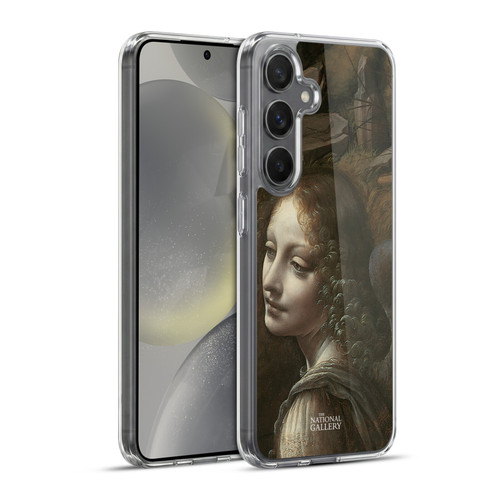 The National Gallery Art The Virgin Of The Rocks Soft Gel Case for Samsung Galaxy S24+ 5G & MagSafe