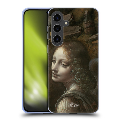 The National Gallery Art The Virgin Of The Rocks Soft Gel Case for Samsung Galaxy S24+ 5G