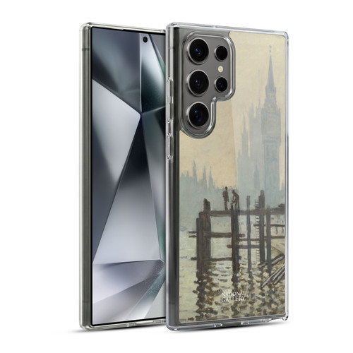 The National Gallery Art Monet Thames Soft Gel Case for Samsung Galaxy S24 Ultra 5G & MagSafe