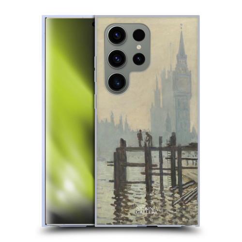 The National Gallery Art Monet Thames Soft Gel Case for Samsung Galaxy S24 Ultra 5G