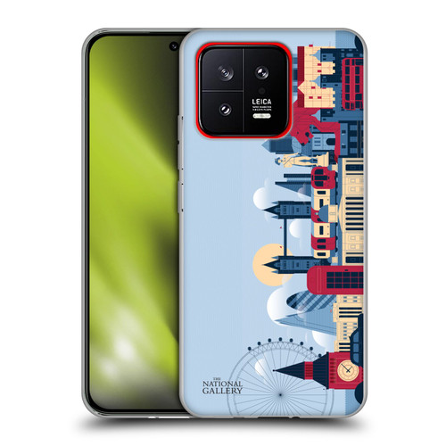 The National Gallery Art London Skyline Soft Gel Case for Xiaomi 13 5G