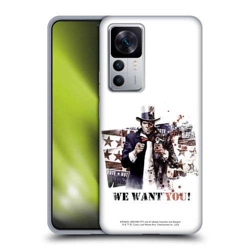 Batman Arkham City Graphics Two-Face We Want You Soft Gel Case for Xiaomi 12T 5G / 12T Pro 5G / Redmi K50 Ultra 5G