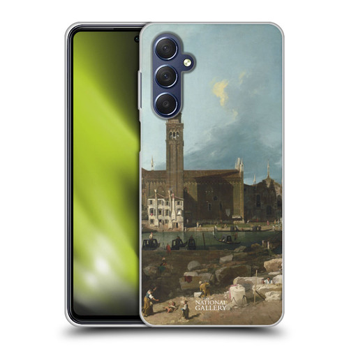 The National Gallery Nature The Stonemason's Yard Soft Gel Case for Samsung Galaxy M54 5G