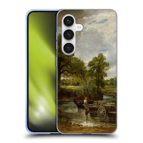 The National Gallery Nature The Hay Wain Soft Gel Case for Samsung Galaxy S24 5G