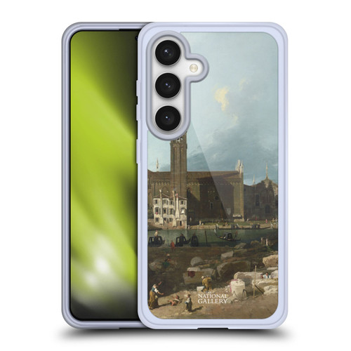 The National Gallery Nature The Stonemason's Yard Soft Gel Case for Samsung Galaxy S24 5G